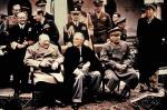 Wielka Trójka: Churchill, Roosevelt i Stalin, na konferencji jałtańskiej, luty 1945 r. 