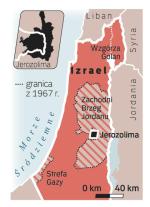 W skład przyszłej niepodległej Palestyny miałyby wejść Strefa Gazy i Zachodni Brzeg Jordanu – arabskie terytoria zdobyte przez Izrael podczas wojny 1967 roku.