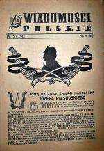 Konspiracyjne pismo „Wiadomości Polskie”