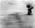 Tonący „Yamato” eksploduje, 7 kwietnia 1945 r. 