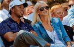 Tiger Woods z żoną Elin Nordegren