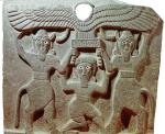 Podobizna Gilgamesza, króla Uruk, który zerwał roślinę życia