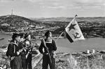 Marynarze sowieckiej Floty Oceanu Spokojnego w zdobytym Port Artur, koniec sierpnia 1945 r. 