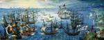 Atak angielskich branderów na Wielka Armade stojąca na redzie portu Calais, 7 sierpnia 1588 roku