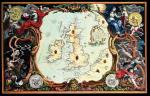 Mapa Wysp Brytyjskich z epoki
