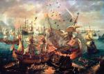Wielka Armada zaatakowana u wybrzezy angielskich