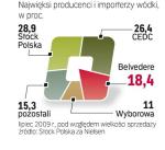 W 2009 r. Belvedere utracił pozycję wicelidera rynku wódki w Polsce. Na pierwsze miejsce awansował Stock Polska. 