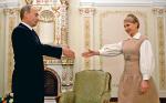 Władimir Putin prawi dziś komplementy Julii Tymoszenko, nie tak dawno wyklinanej przez Moskwę