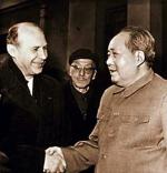 Kazimierz Mijal (1910 – 2010) z Mao Zedongiem
