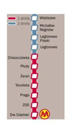 13 składów na dobę dojedzie z Dworca Gdańskiego do stacji Legionowo. 17 dotrze do stacji Legionowo-Piaski. Siedem kolejnych do Wieliszewa.