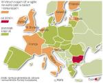 Zakazy palenia w pubach obowiązują w 12 krajach UE. W pozostałych, w tym w Polsce, obowiązują ograniczenia palenia. Np. nie wolno palić przy jedzeniu albo są osobne stoliki dla palących. 