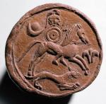  Relief z wizerunkiem konnego wojownika, Kartagina, VI w. p.n.e. 