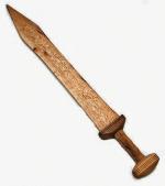 Rzymski miecz gladius, replika współczesna 