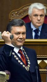 Prezydent Janukowycz po zaprzysiężeniu