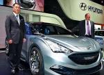 Pokazany w Genewie Hyundai i-flow ma być konkurentem  Forda Mondeo