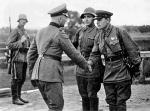 Spotkanie niemiecko-sowieckie na linii demarkacyjnej między obu najeźdźcami we wrześniu 1939 roku Archiwum 