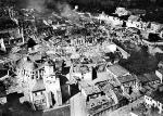 Wieluń po zbombardowaniu przez Luftwaffe  1 września 1939 roku 