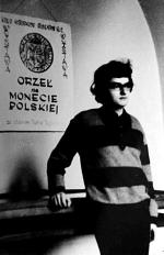 Piotr Jegliński jako student w 1973 roku