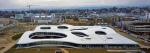 Rolex Learning Center, budynek politechniki w Lozannie, to najnowsza realizacja SANAA (2009)