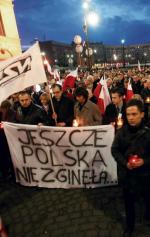 Mieszkańcy Łodzi przeszli w marszu ulicą Piotrkowską