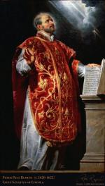 Ignacy Loyola, założyciel Towarzystwa Jezusowego, mal. Peter Paul Rubens