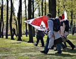 Godz. 10.15 Ludzie już zbierają się w okolicach miejsca uroczystości 