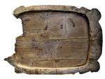 Słowiańska drewniana taca lub misa odnaleziona w Spandau, dziś dzielnicy Berlina, X w.  