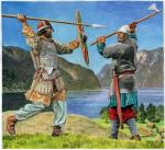 Włócznie, topory, miecze, pancerze łuskowe i kolczugi mieli zarówno wikingowie, jak i Słowianie