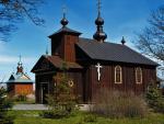 Greckokatolicka cerkiew w Kostomłotach, w których znajduje się jedyna w Polsce parafia neounicka 