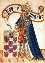 Król Anglii Edward III, miniatura  flamandzka, ok. 1430 r.