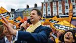 Lider Liberalnych Demokratów Nick Clegg prowadzi intensywną kampanię wyborczą