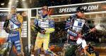 Podium  w Göteborgu. Od lewej: Tomasz Gollob,  Kenneth Bjerre,  Andreas   Jonsson