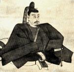 Minamoto no Yoritomo, pierwszy szogun szogunatu Kamakura, rysunek z epoki 