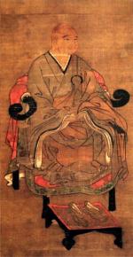Shikken Tokimune Hōjō, malowidło na jedwabiu, ok. 1295 r. 