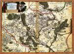 Województwo kijowskie, mapa Beauplana z ok. 1650 roku 