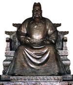 Posąg cesarza Yongle w Pekinie  