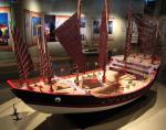 Model okrętu z floty admirała Zheng He  