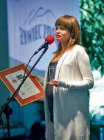 Nagrodę w imieniu firmy Żywiec Zdrój odebrała dyrektor marketingu Joanna Staude 