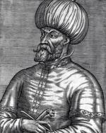  Sułtan Mehmed II, rycina francuska, XVI w.