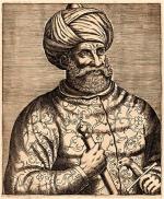 Heyreddin Rudobrody, najsławniejszy pirat na Morzu Śródziemnym, dowódca floty berberyjskiej w służbie osmańskiej  