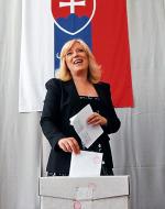 Nowym rządem Słowacji najpewniej pokieruje Iveta Radičova / PETER HUDEC