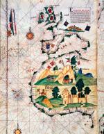 Europa Zachodnia i północno-zachodnia Afryka, portugalska mapa sporządzona na podstawie odkryć żeglarza, podróżnika i kupca Fernao Gomesa, XVI w. 