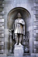 Bartolomeu Diaz, posąg przy Trafalgar Square w Londynie