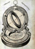 Astrolabium, rycina angielska, 1542 r.