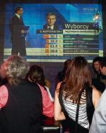 Wieczór wyborczy  w TVP oglądało średnio ponad 4 mln widzów. W momencie ogłaszania wyników program śledziło  6,5 mln osób.  Na zdjęciu  niedziela  wieczór w warszawskim klubie  El Presidente  
