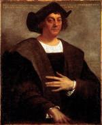 Krzysztof Kolumb, mal. Sebastiano del Piombo, 1519 r.