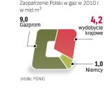 Wydobywany za granicą gaz PGNiG chce tam sprzedawać. Wydobycie w kraju ma wzrosnąć tylko do 5 mld m sześc.