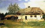 Chłopska chata, malował Ilja Repin  