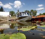 Airboat został kupiony dla policji przez urząd miasta. Łódź kosztowała 300 tys. zł 