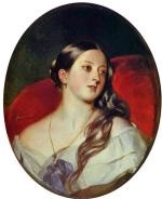 Franz Xaver Winterhalter  „Królowa Wiktoria”, 1843 r.  (fot. artrenewal.org)